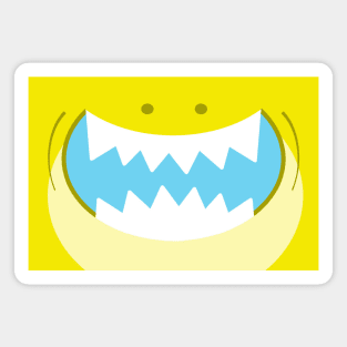 Radioactive Yellow Shark Magnet